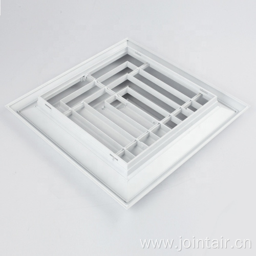 Bevel Face 3-Way Square Ceiling Air Diffuser